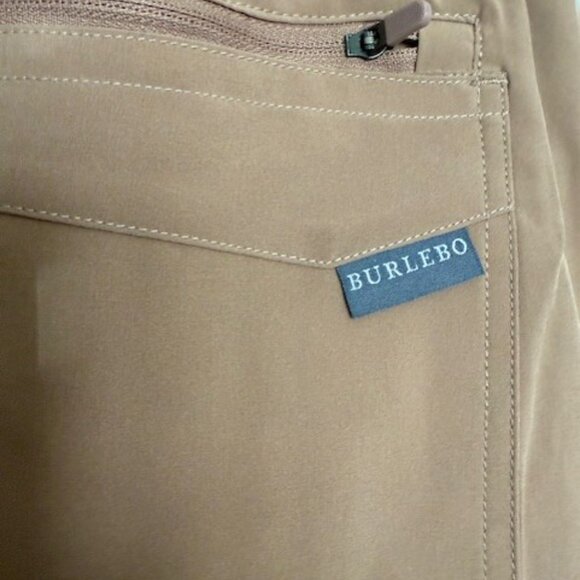 NWT Burlebo Casual Shorts XL Tan Khaki - Picture 6 of 8